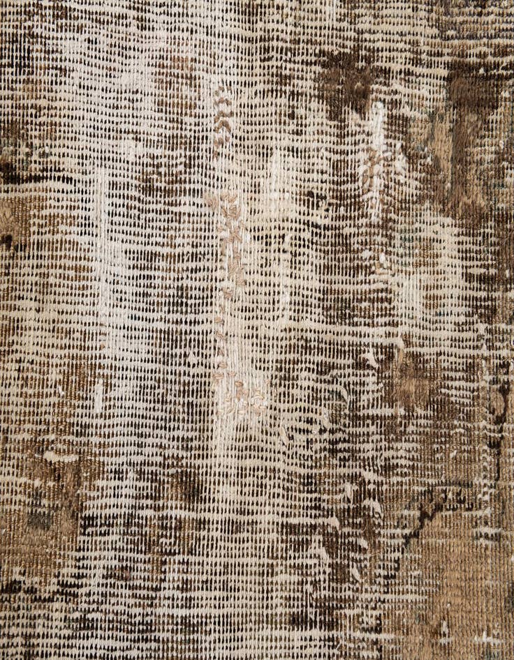 Detail image of  8' 1 x 11' 4  Hand Knotted Ultra Vintage Persian Wool Rug