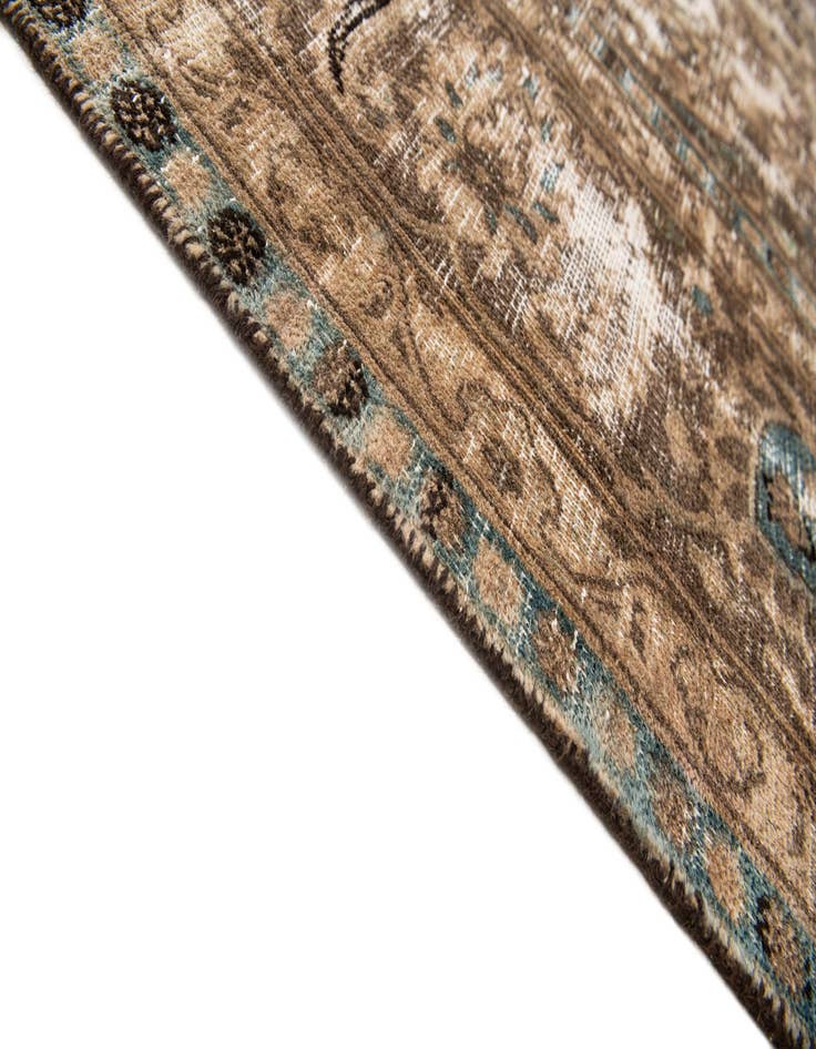 Detail image of  9' 5 x 12' 3  Hand Knotted Ultra Vintage Persian Wool Rug