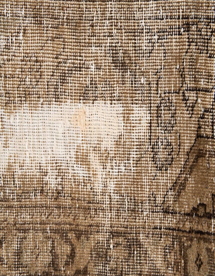 Detail image of  9' 5 x 12' 3  Hand Knotted Ultra Vintage Persian Wool Rug