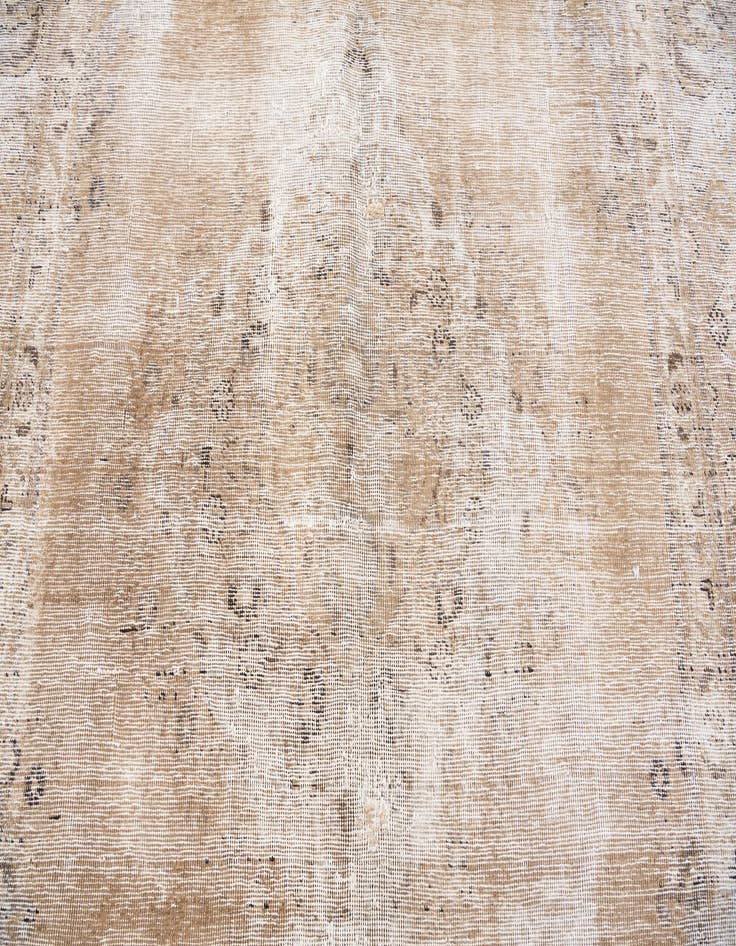 Detail image of  6' 5 x 9' 8  Hand Knotted Ultra Vintage Persian Wool Rug