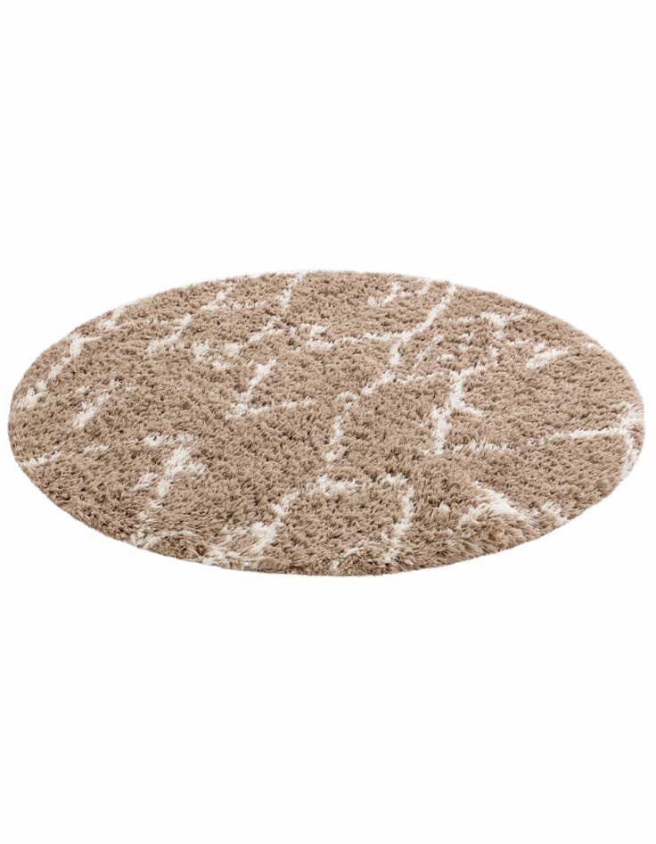 Detail image of  5' x 5' Infinity Shag Round Rug