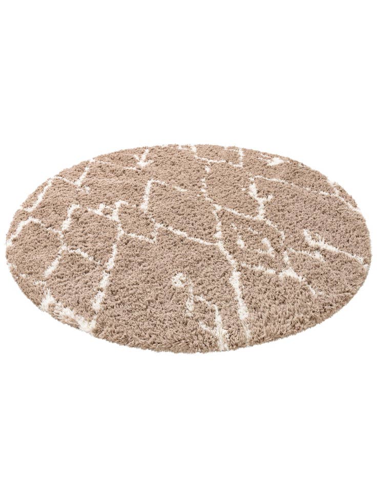 Detail image of  8' x 8' Infinity Shag Round Rug