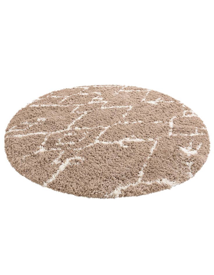Detail image of  8' x 8' Infinity Shag Round Rug