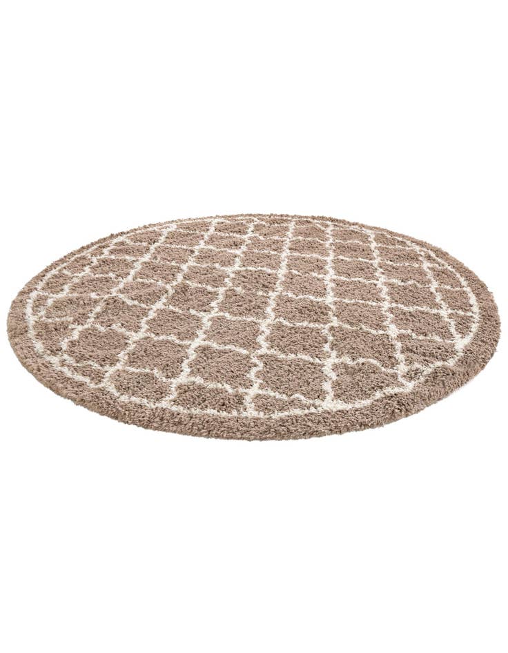 Detail image of  10' x 10' Infinity Shag Round Rug