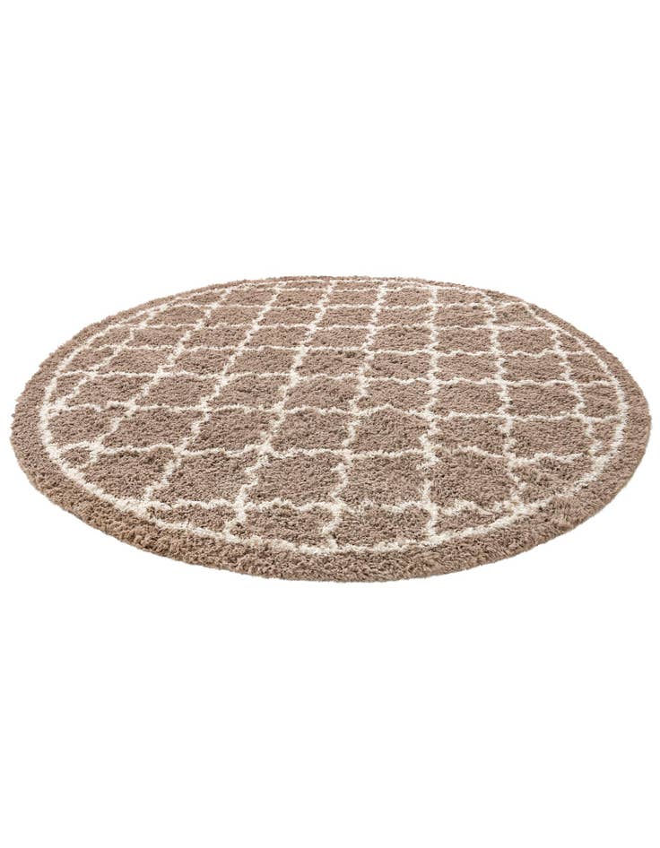 Detail image of  10' x 10' Infinity Shag Round Rug