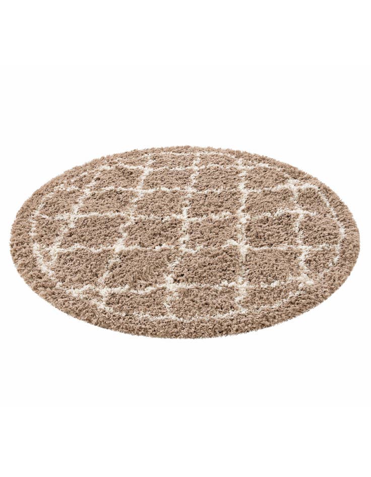 Detail image of  5' x 5' Infinity Shag Round Rug