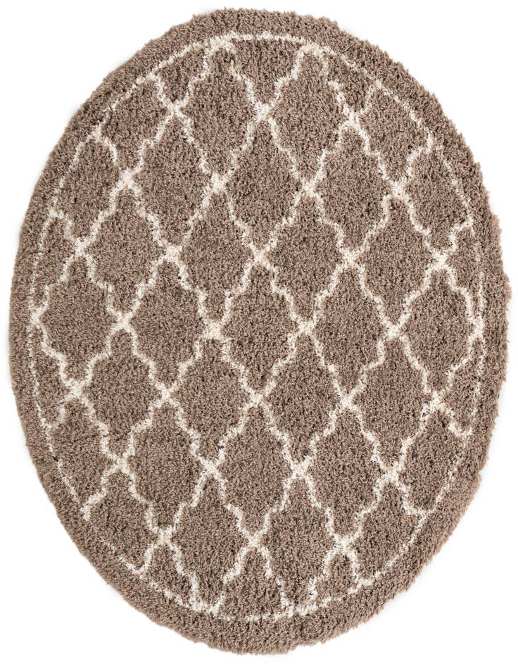 Detail image of  8' x 8' Infinity Shag Round Rug