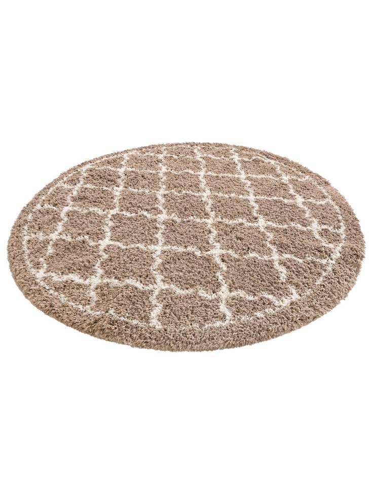 Detail image of  8' x 8' Infinity Shag Round Rug
