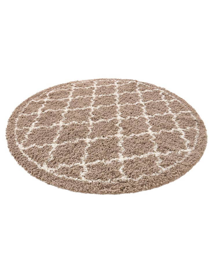 Detail image of  8' x 8' Infinity Shag Round Rug
