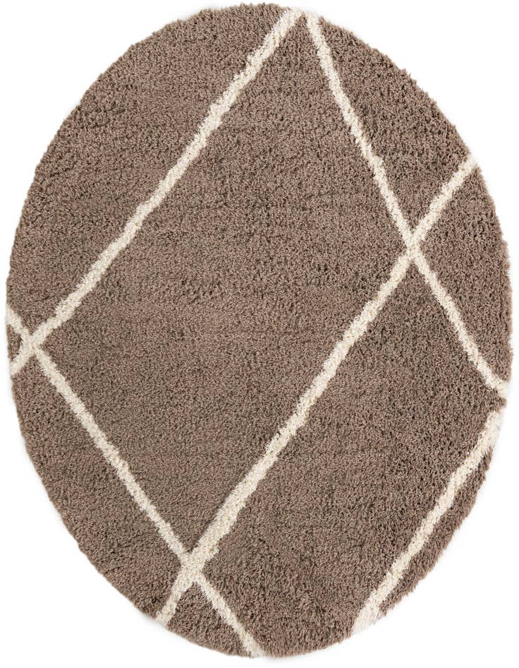 Detail image of  10' x 10' Infinity Shag Round Rug