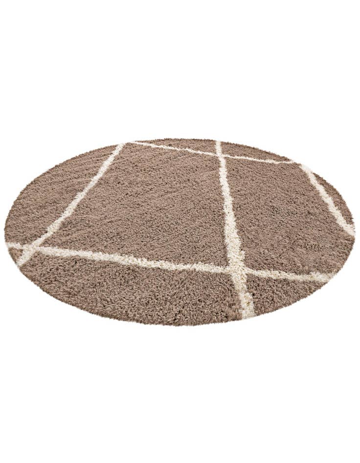 Detail image of  10' x 10' Infinity Shag Round Rug