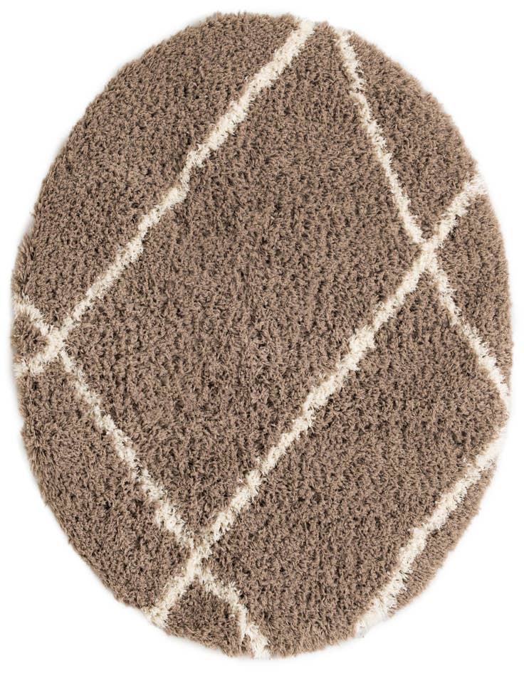 Detail image of  5' x 5' Infinity Shag Round Rug