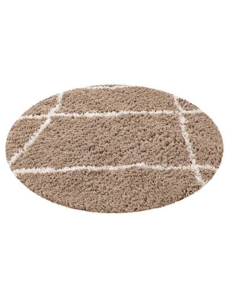 Detail image of  5' x 5' Infinity Shag Round Rug