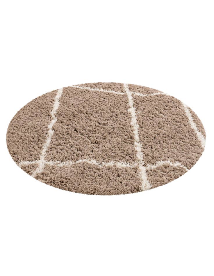 Detail image of  5' x 5' Infinity Shag Round Rug