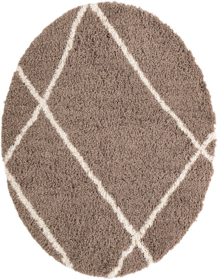 Detail image of  8' x 8' Infinity Shag Round Rug