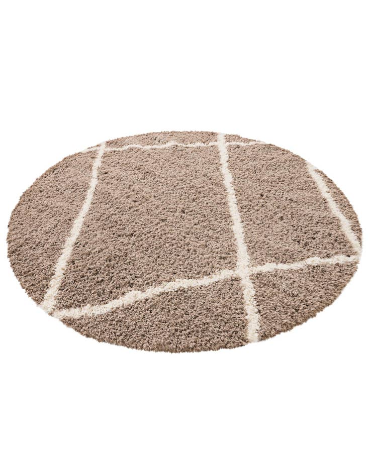 Detail image of  8' x 8' Infinity Shag Round Rug