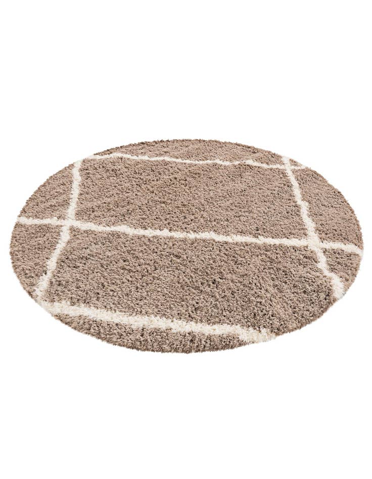 Detail image of  8' x 8' Infinity Shag Round Rug