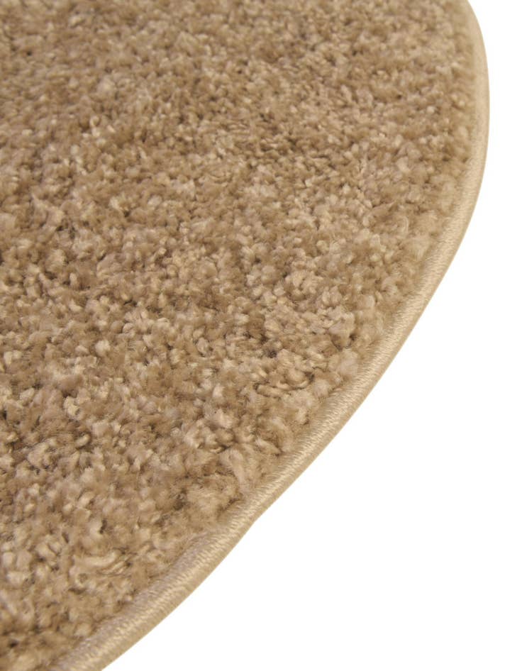Detail image of  5' x 5' Soft Solid Shag Round Rug