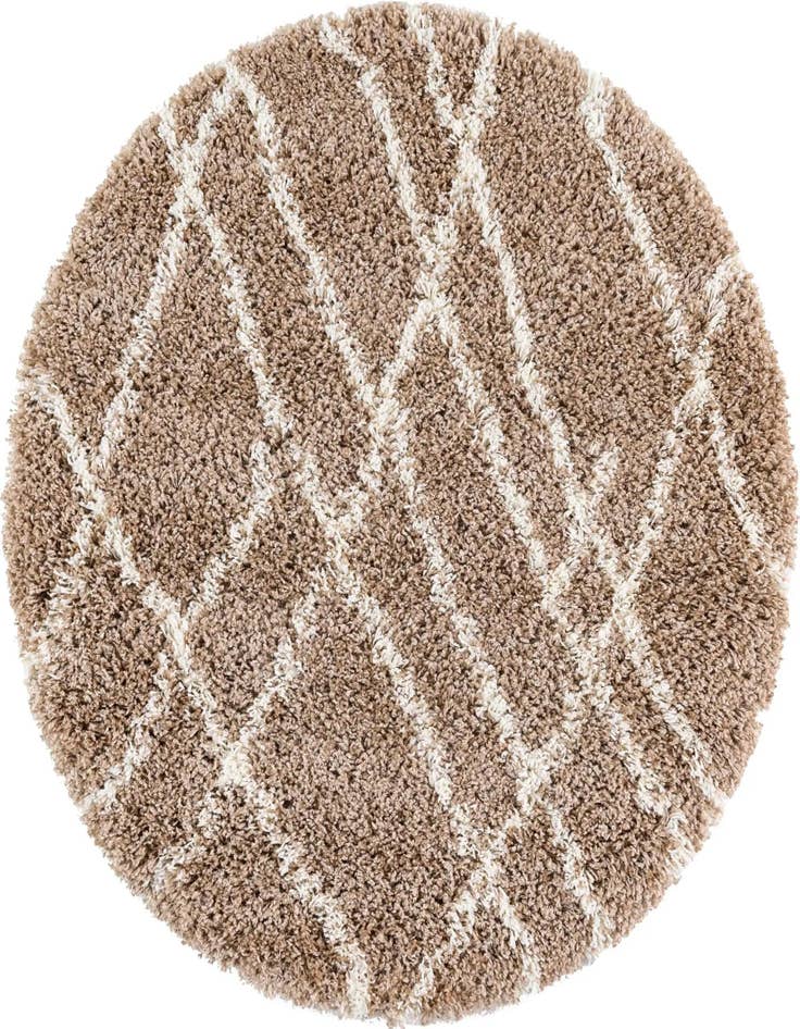 Detail image of  3' 3 x 3' 3 Soft Touch Shag Round Rug