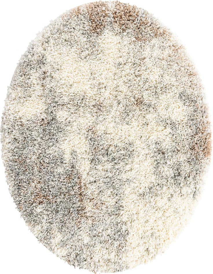 Detail image of  3' 3 x 3' 3 Soft Touch Shag Round Rug