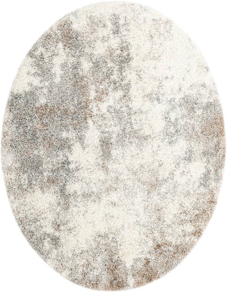 Detail image of  6' x 6' Soft Touch Shag Round Rug