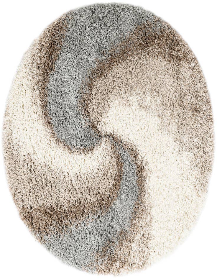 Detail image of  4' x 4' Soft Touch Shag Round Rug