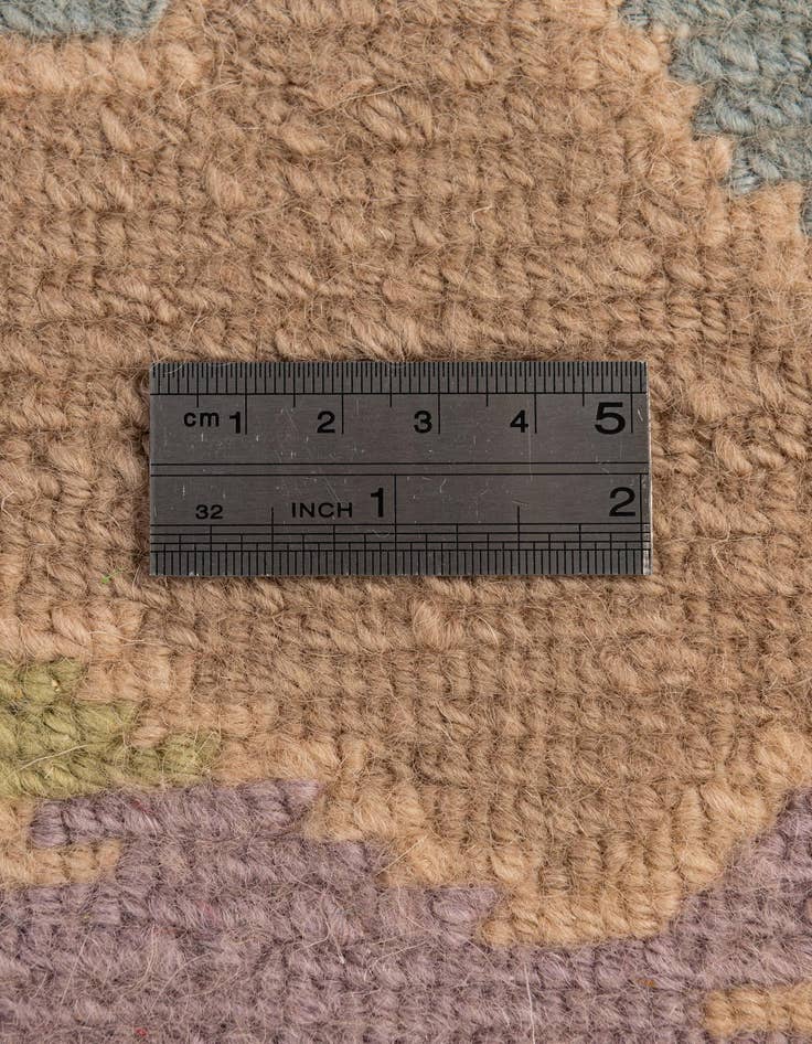 Detail image of  9' 7 x 9' 10  Hand Knotted Tibet Wool Round Rug