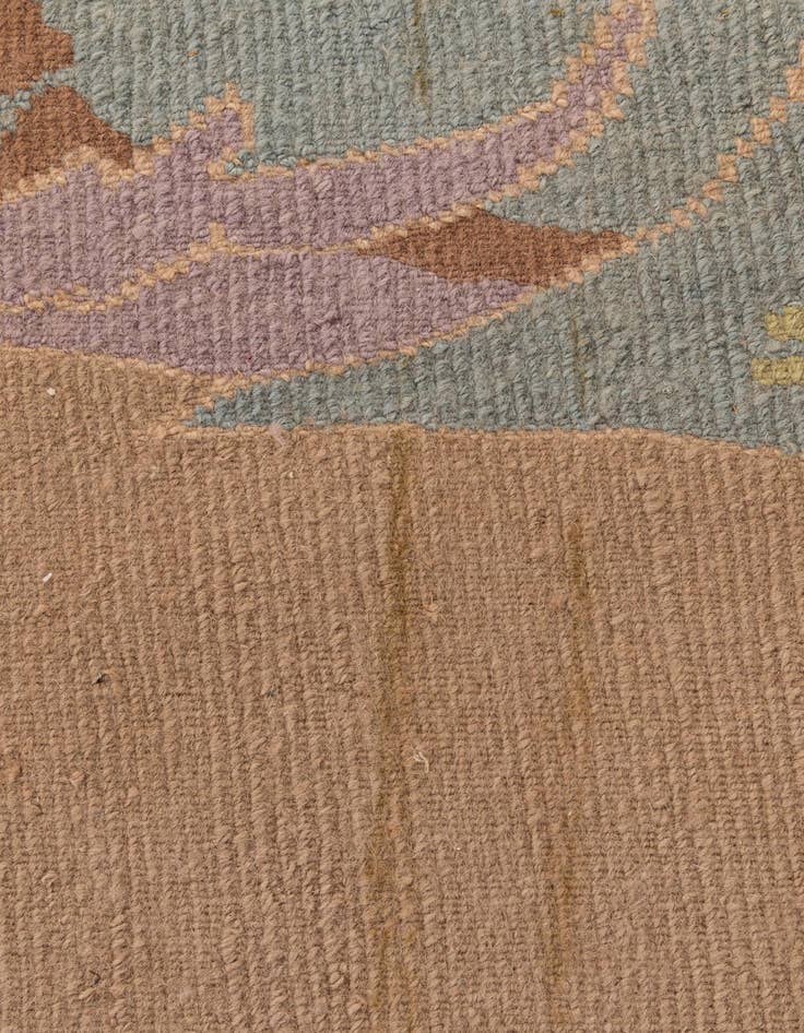 Detail image of  9' 7 x 9' 10  Hand Knotted Tibet Wool Round Rug