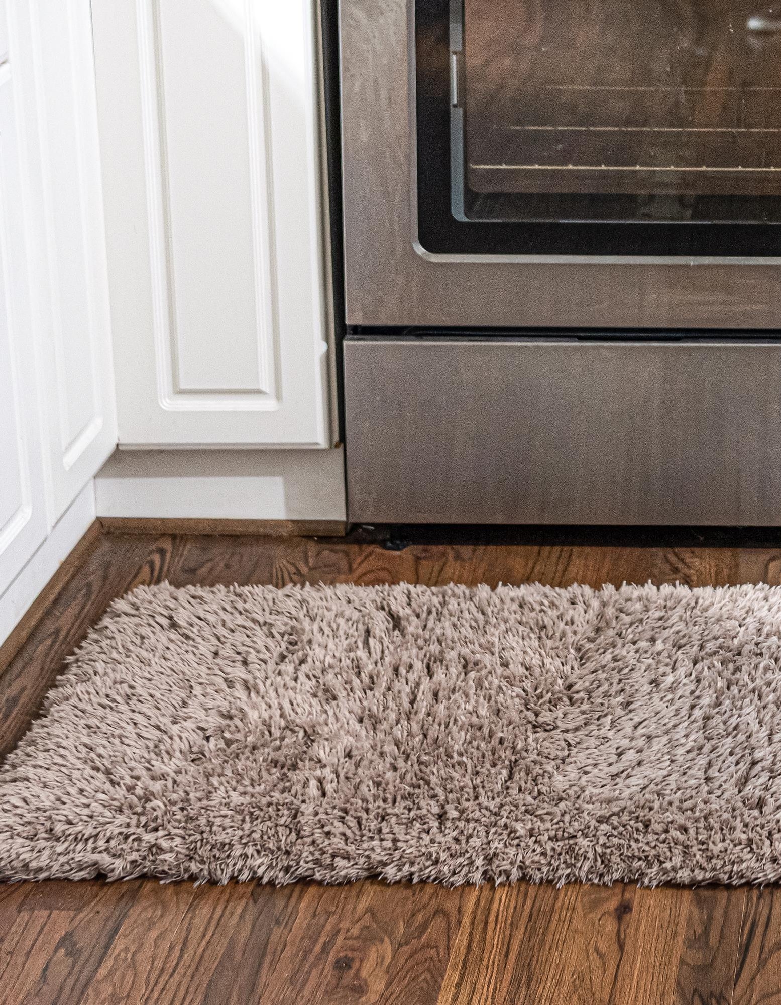 Khaki 2' 7 x 10' Infinity Shag Runner Rug | Rugs.com