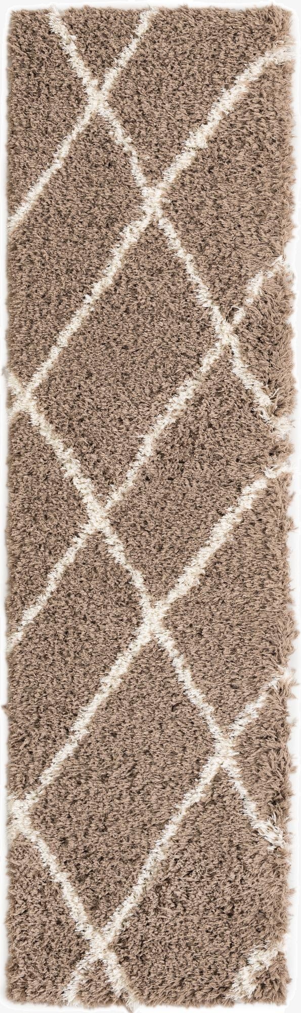  2' 7 x 10' Infinity Shag Runner Rug