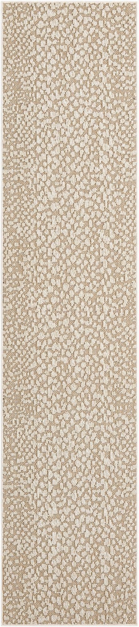  2' 7 x 12'  Washable Safari Indoor / Outdoor Runner Rug