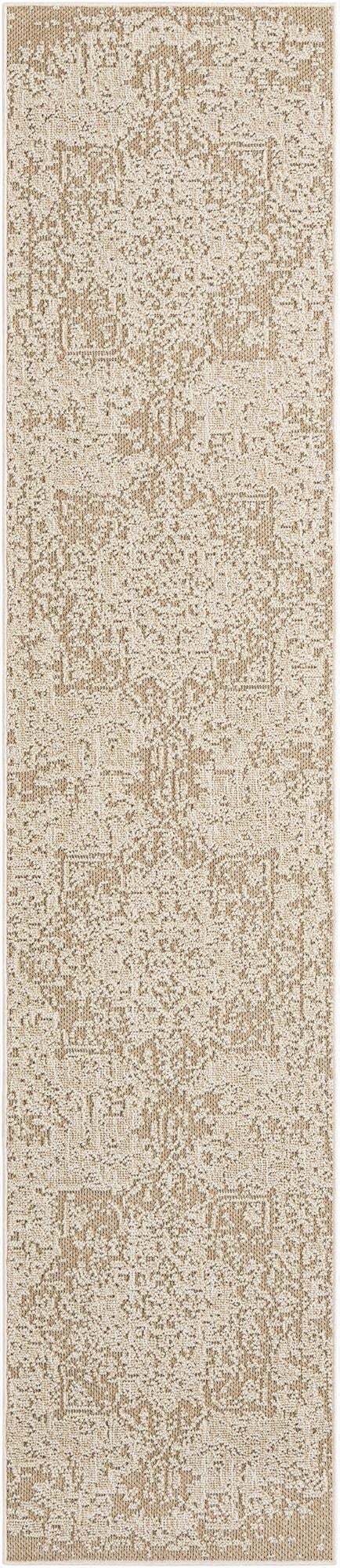  2' 7 x 12'  Washable Traditional Indoor / Outdoor Runner Rug