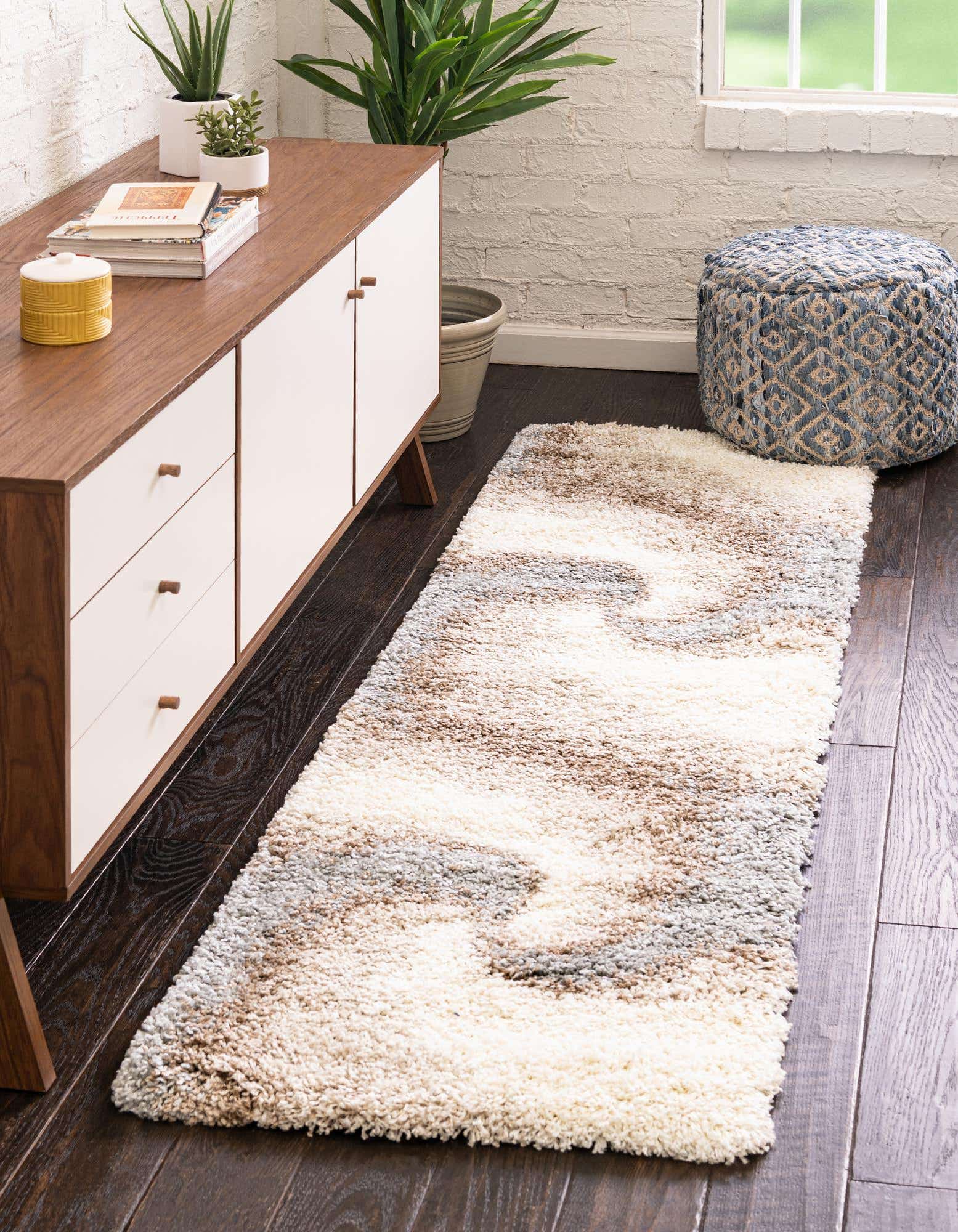Primary image of  2' 7 x 13' Soft Touch Shag Runner Rug
