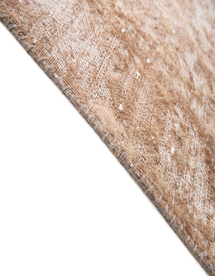 Detail image of  4' x 8' 8  Hand Knotted Ultra Vintage Persian Wool Runner Rug