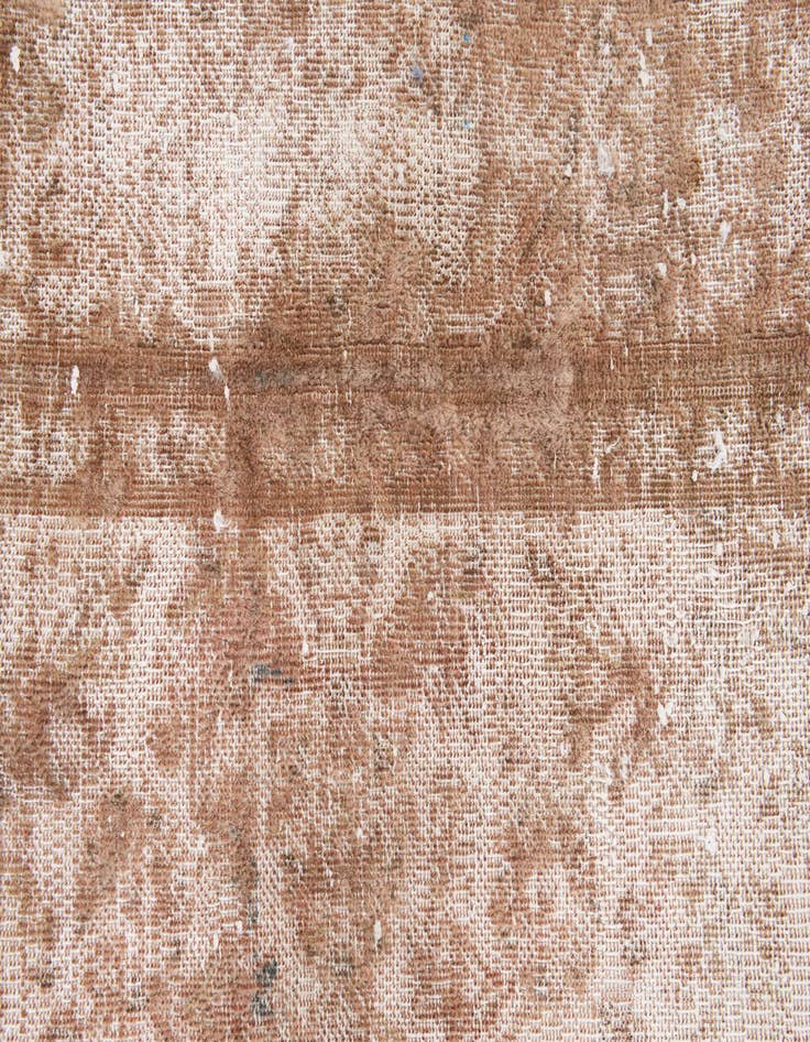 Detail image of  4' x 8' 8  Hand Knotted Ultra Vintage Persian Wool Runner Rug