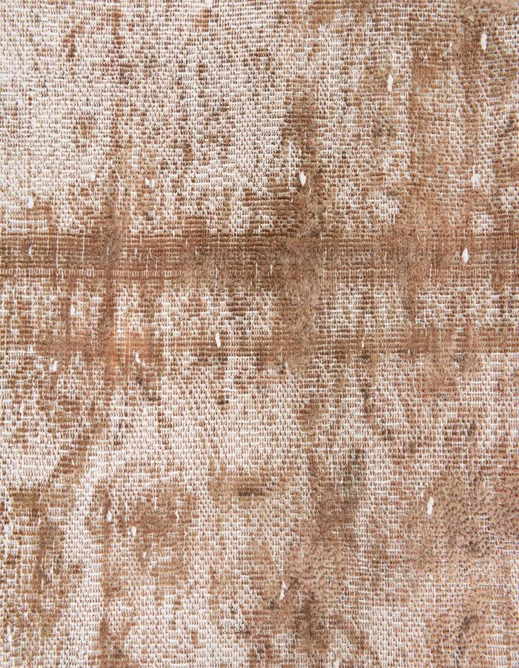 Detail image of  4' x 8' 8  Hand Knotted Ultra Vintage Persian Wool Runner Rug