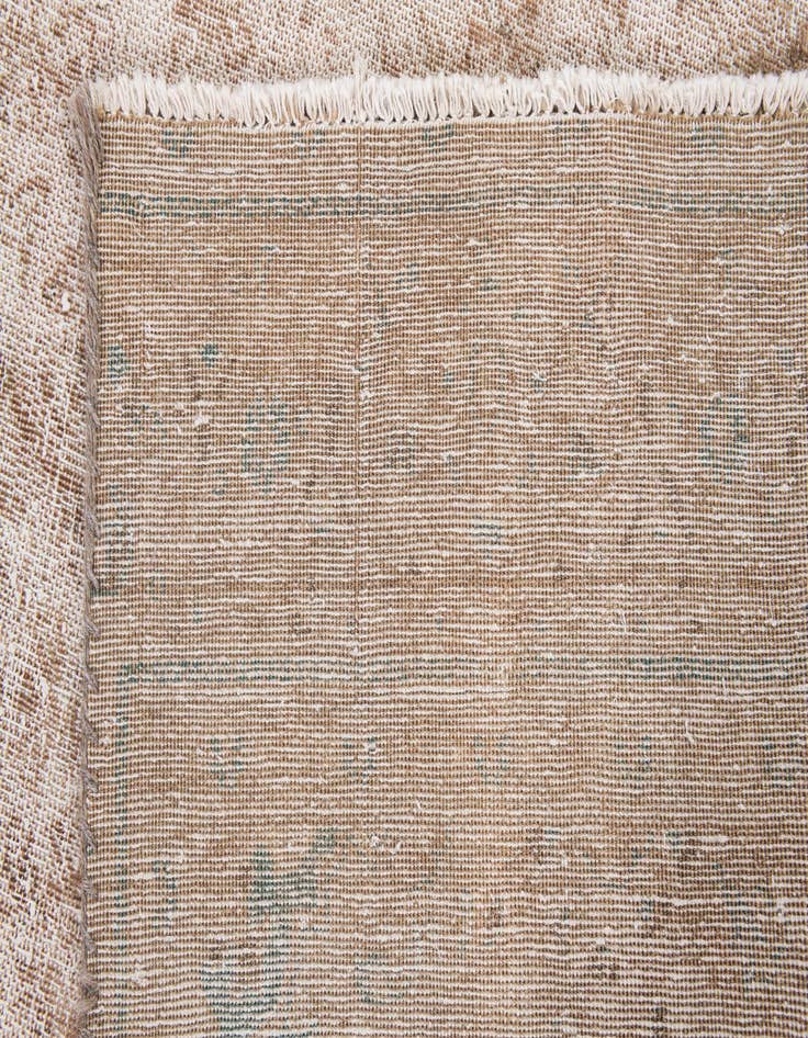 Detail image of  4' x 8' 8  Hand Knotted Ultra Vintage Persian Wool Runner Rug