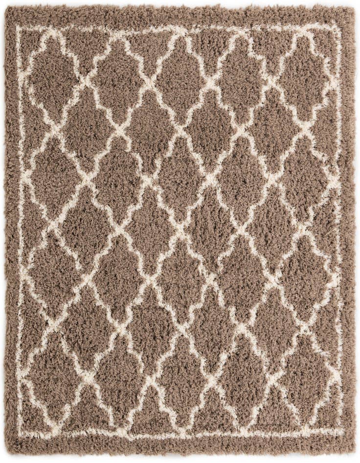 Detail image of  8' x 8' Infinity Shag Square Rug