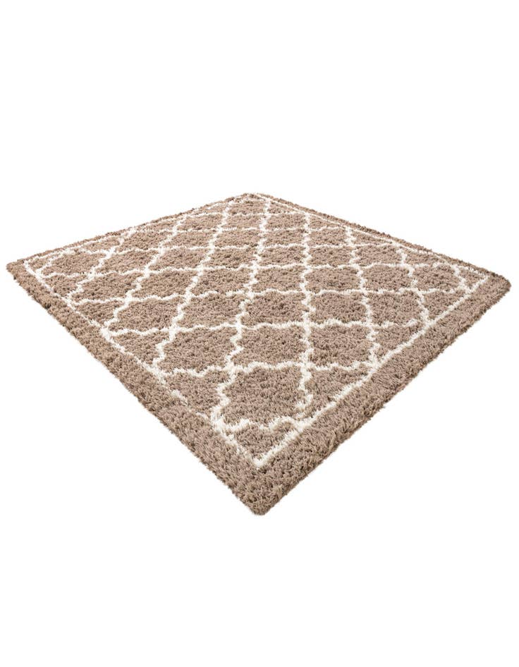 Detail image of  8' x 8' Infinity Shag Square Rug