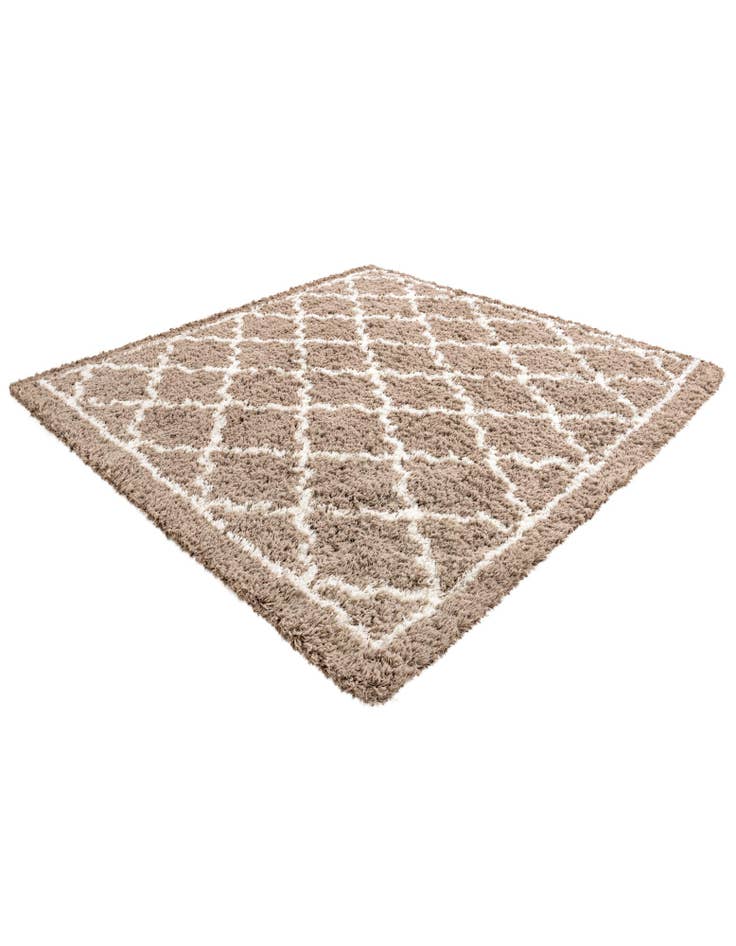 Detail image of  8' x 8' Infinity Shag Square Rug