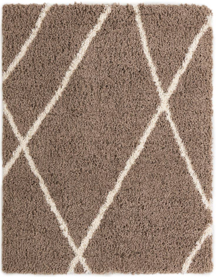 Detail image of  8' x 8' Infinity Shag Square Rug