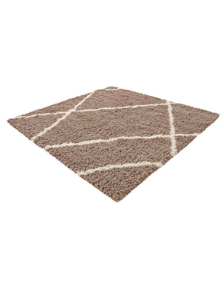 Detail image of  8' x 8' Infinity Shag Square Rug