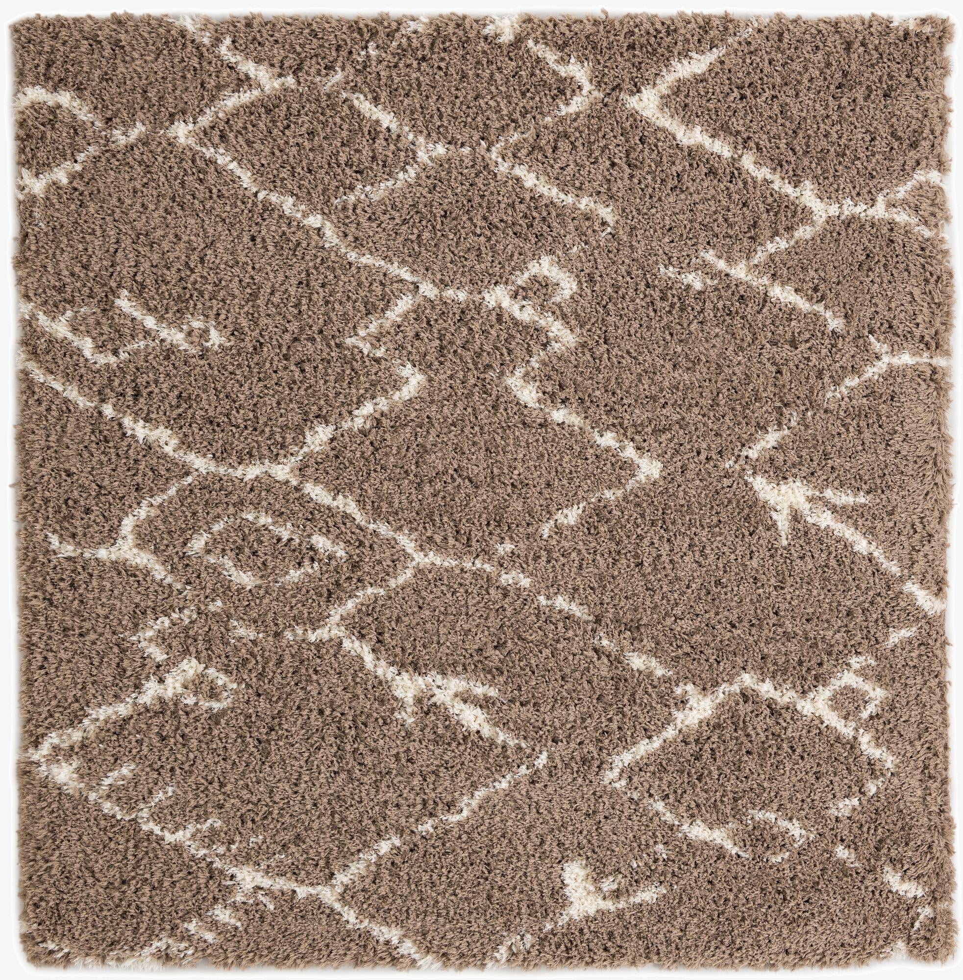  8' x 8' Infinity Shag Square Rug