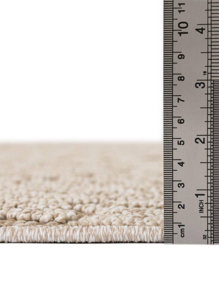 Detail image of  7' 10 x 7' 10  Washable Safari Indoor / Outdoor Square Rug