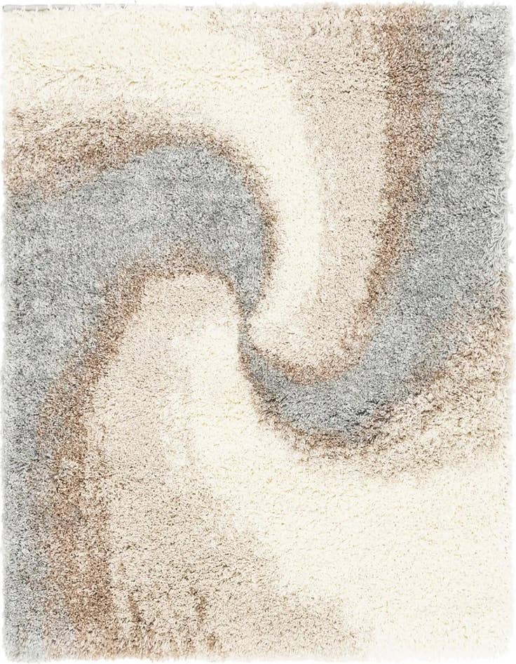 Detail image of  4' x 4' Soft Touch Shag Square Rug