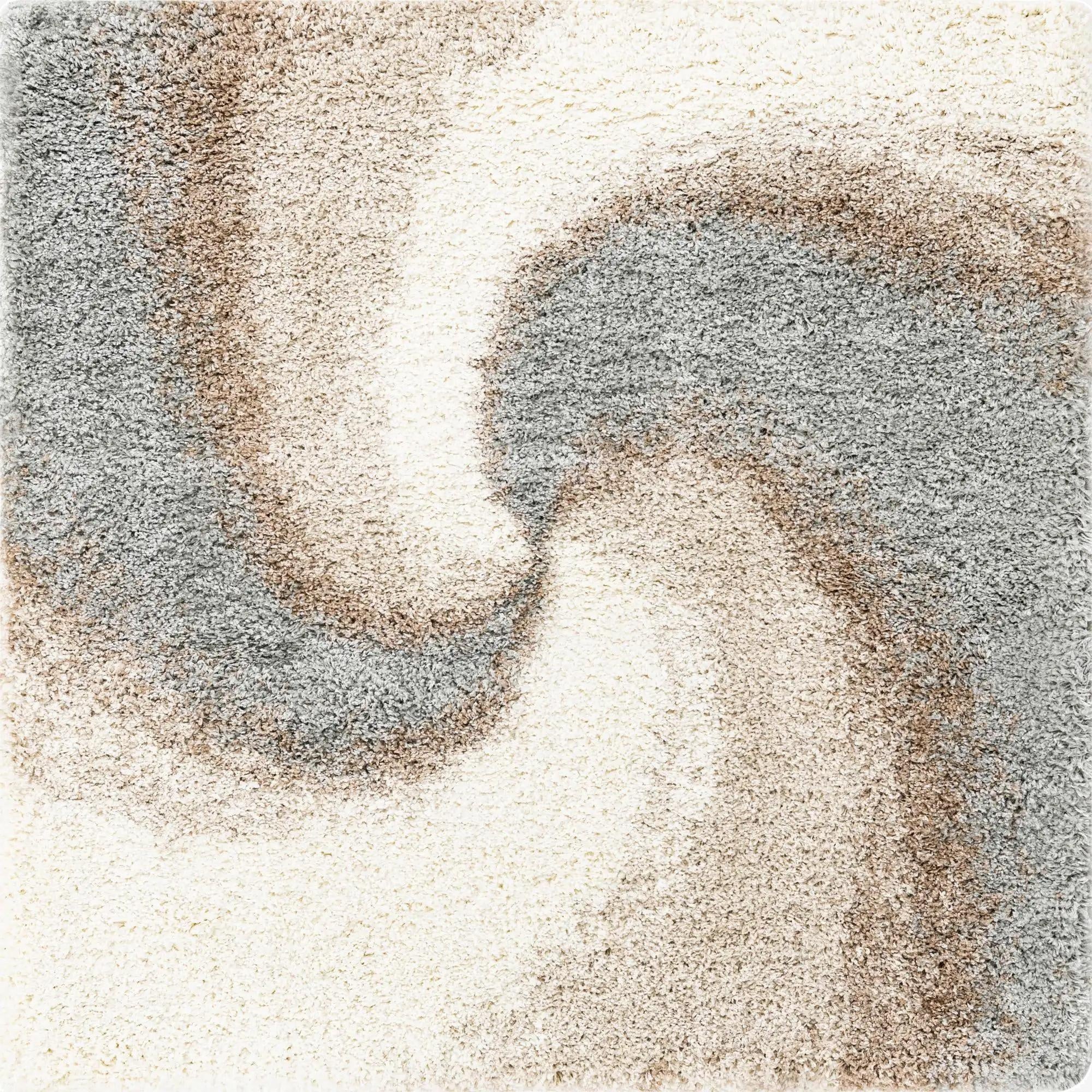 Primary image  5' x 5' Soft Touch Shag Square Rug