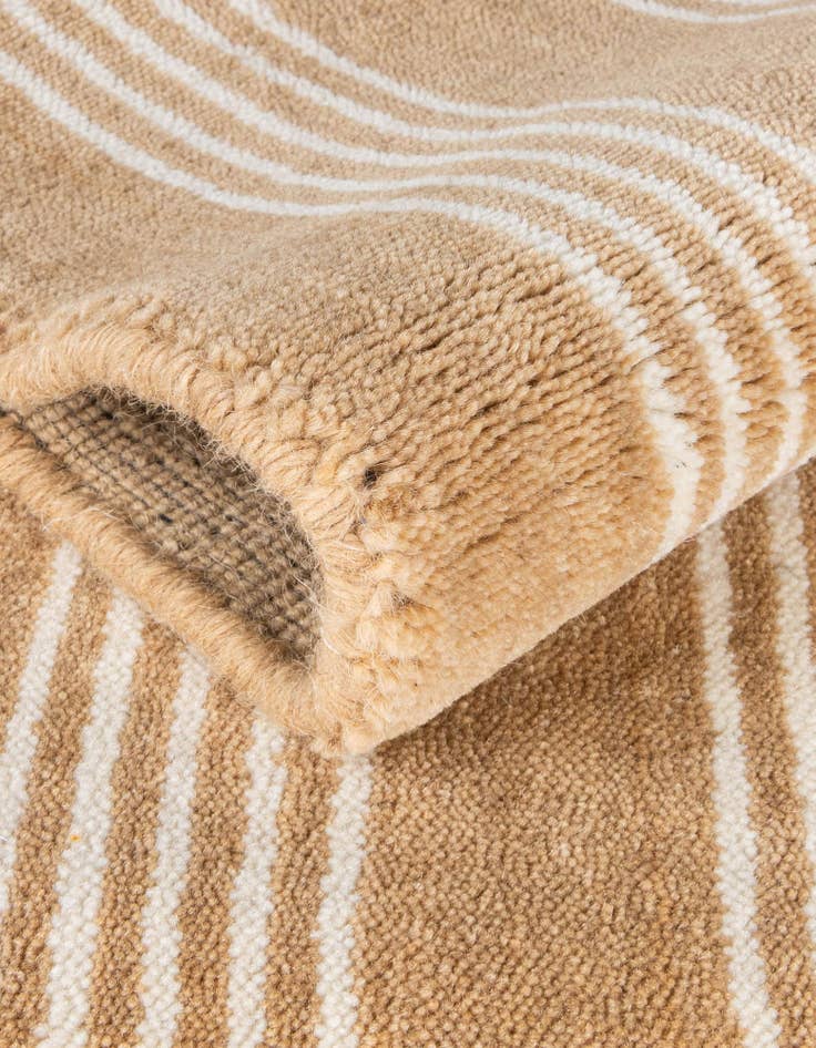 Detail image of  3' 3 x 10' Jill Zarin Striped Wool Runner Rug