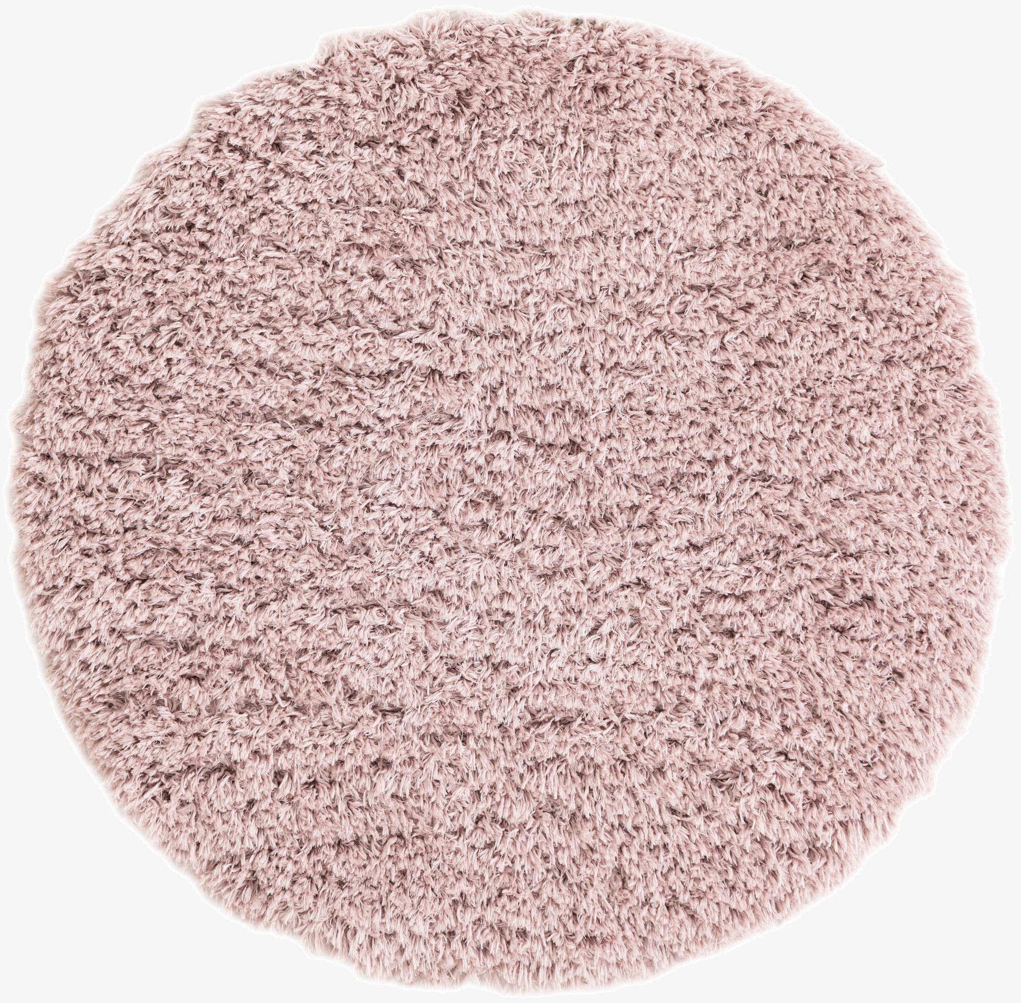  4' x 4' Infinity Shag Round Rug