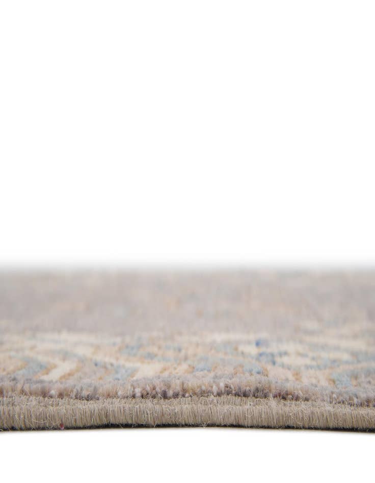 Detail image of 3' x 9' 9 Hand Knotted Khotan Ziegler Oriental Runner Rug