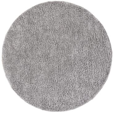  6' 2 x 6' 5 Zermatt Shag Round Rug